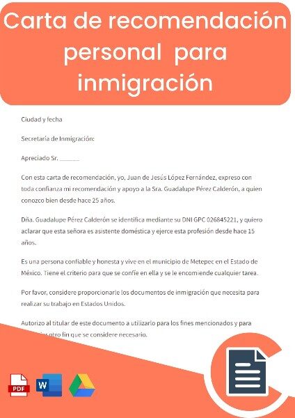 carta-de-recomendacion-para-inmigracion-en-espanol