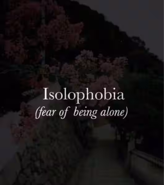 why-am-i-afraid-to-be-alone